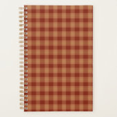 Tan Tartan Planner  Planer (Vorderseite)