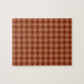 Tan Tartan Puzzle (Horizontal)