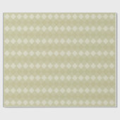 Tan Taupe Diamonds Geometric Circuit Pattern Geschenkpapier (Flach)