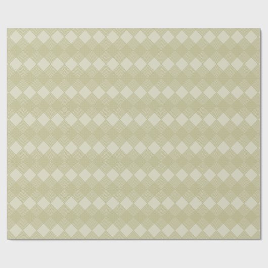 Tan Taupe Diamonds Geometric Circuit Pattern Geschenkpapier (Flach)