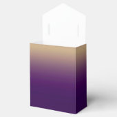 Tan to Traubenmober Design Geschenkschachtel (Geöffnet)