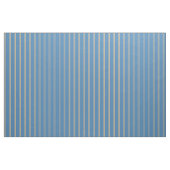 Tan und blaue Streifen Stoff (Fat Quarter (45,7 x 55,9 cm))