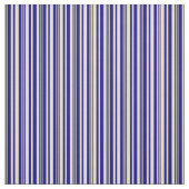 Tan und Blauer Farbstreifen/Linienmuster Stoff (Muster)