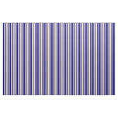 Tan und Blue Colored Pattern Stoff (Fat Quarter (45,7 x 55,9 cm))