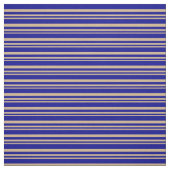 Tan und Dark Blue Colored Pattern Stoff (Muster)