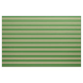 Tan und dunkelgrünes, gestricheltes Muster Stoff (Fat Quarter (45,7 x 55,9 cm))
