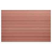 Tan und dunkelrot gestrichene Muster Stoff (Fat Quarter (45,7 x 55,9 cm))