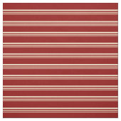 Tan und dunkles rotes Muster Stoff (Muster)