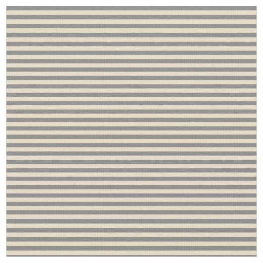 Tan und Graufarbene Linien Stoff (Nahaufnahme)