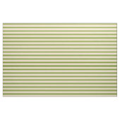 Tan und Green Lined Muster Stoff (Fat Quarter (45,7 x 55,9 cm))