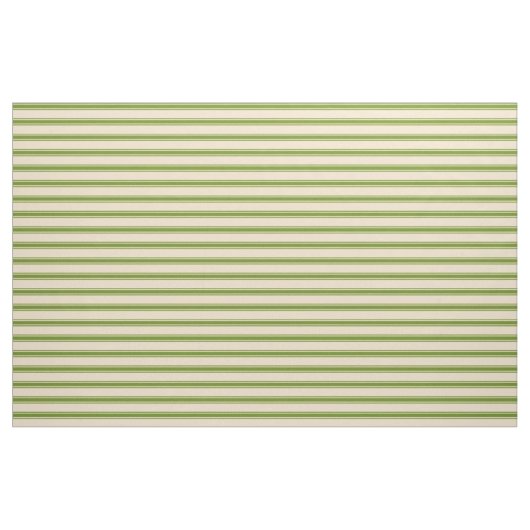 Tan und Green Lined Muster Stoff (Fat Quarter (45,7 x 55,9 cm))