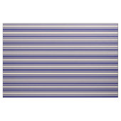Tan und Midnight Blue Muster der Streifen Stoff (Fat Quarter (45,7 x 55,9 cm))
