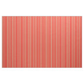 Tan und rotes/gestreiftes Muster Stoff (Fat Quarter (45,7 x 55,9 cm))