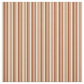 Tan und Sienna Streifen Muster Stoff (Muster)
