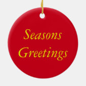 TAN und weiße Chihuahua Keramikornament (Hinten)