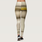 Tan und weiße Leggings (Rückseite)