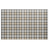 Tan und White Black Watch Tartan Kariert Stoff (Fat Quarter (45,7 x 55,9 cm))