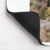 Tan und White Butterfly Mousepad (Ecke)