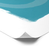 Tan & White PBGV Poster (Ecke)