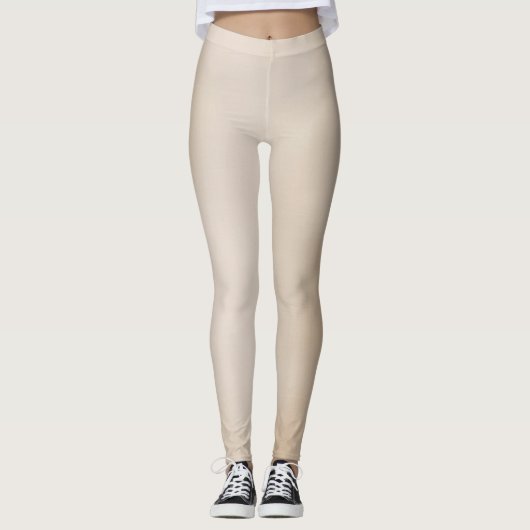 Tan Women's Leggings (Vorderseite)