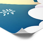 Tanabata Cowhere and Weaver Girl Button Postcard Poster (Ecke)