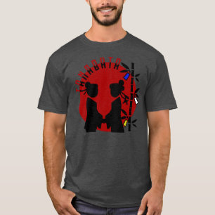 Tanabata-Paar-Silhouette T-Shirt
