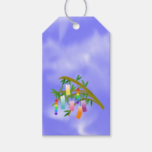 Tanabata Wunschbaum Geschenkanhänger (Vorderseite)