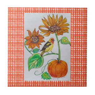 Tanager Pumpkin Fliese