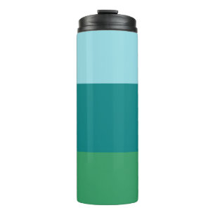 Tanager Türkis, Aquamarin Blue und Kelly Green Hor Thermosbecher