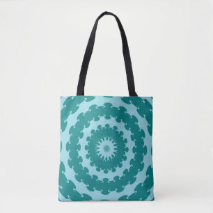 Tanager Türkis und Aquamariner Blauer Halbmond Kal Tasche