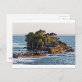 Tanah-Lot Bali Indonesia Postkarte (Vorne/Hinten)
