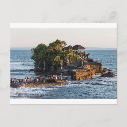 Tanah-Lot Bali Indonesia Postkarte (Vorderseite)