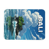 Tanah Lot Bali Indonesia Travel Magnet (Horizontal)