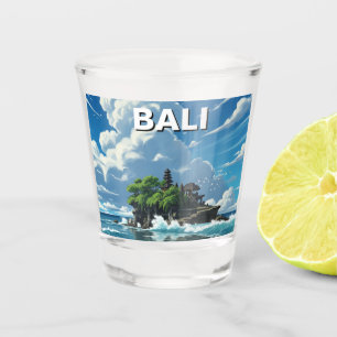 Tanah Lot Bali Indonesia Travel Schnapsglas