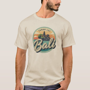 Tanah Lot Bali Indonesien Reise T-Shirt