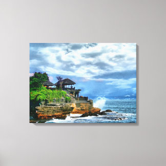 Tanah Lot Bali Temple Poster Leinwanddruck