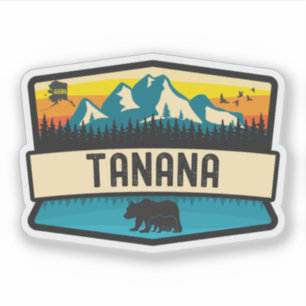 Tanana, Alaska Aufkleber