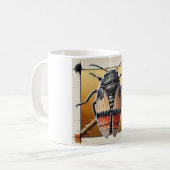 Tanaocerus insect 050824IREF235 - Watercolor Kaffeetasse (Vorderseite Links)