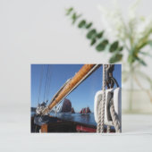 Tanbark Segel of a WA Postkarte (Stehend Vorderseite)