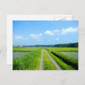 Tanbo Road Postkarte (Vorne/Hinten)