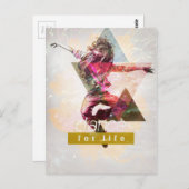 Tance4Life Postkarte (Vorne/Hinten)