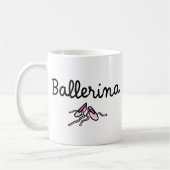 Tance Ballerina 2-seitige Tasse (Links)