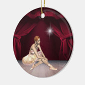 Tance Ballerina Keramikornament (Links)