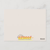 TANCE BODYS POSTCARD POSTKARTE (Rückseite)