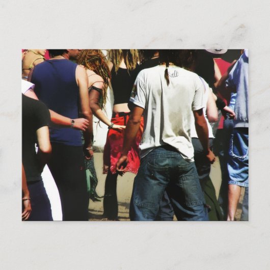 TANCE BODYS POSTCARD POSTKARTE (Vorderseite)