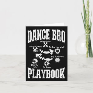 Tance Brother Playbook Comp Funny Dancing Proud Da Karte