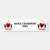Tance Champions Tango Autoaufkleber (Vorne)