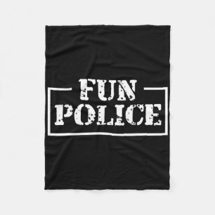 Tance Chaperone Spaß Police Dancing Sheriff Staat Fleecedecke