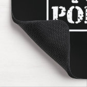 Tance Chaperone Spaß Police Dancing Sheriff Staat  Mousepad (Ecke)