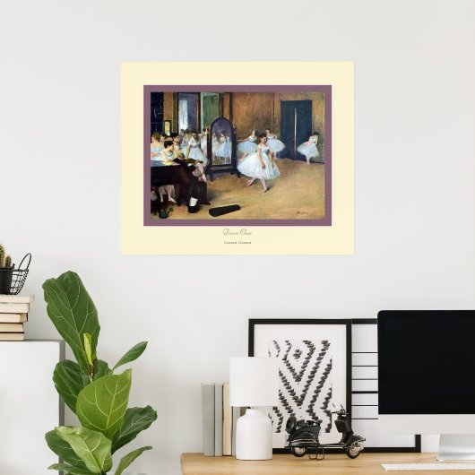 Tance Class~ Edgar Degas Poster (Heimbüro)